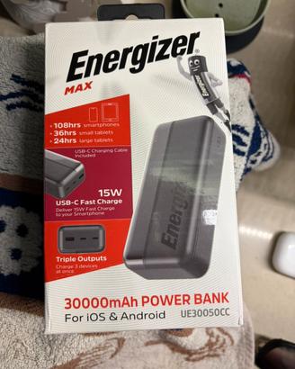 Energizer Power Bank 30000mAh UE30050CC