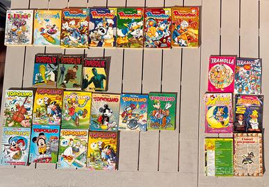 Lotto fumetti vintage TOPOLINO DIABOLIK E DISNEY