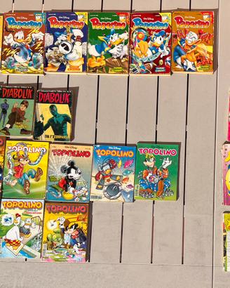 Lotto fumetti vintage TOPOLINO DIABOLIK E DISNEY