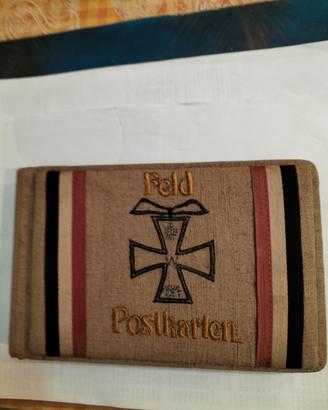 Portacartoline 1914 Feld Postkarten