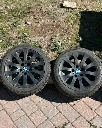 Cerchi originali Bmw serie 3 con gomme termiche
