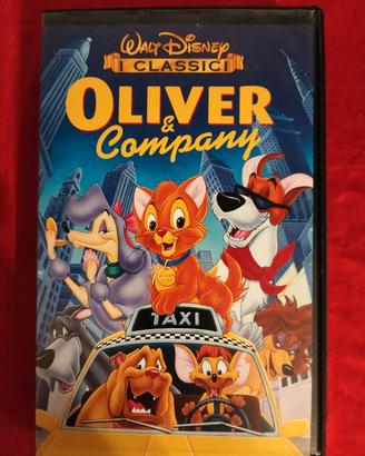 videocassetta VHS Disney "Oliver & Company"