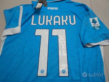maglia calcio player napoli 2025  LUKAKU  taglia L