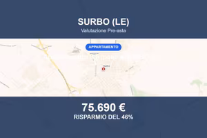 Immobile in asta di 160 m² con box auto a Surbo