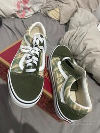 Vans Old skool woodland wash olive