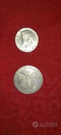monete d'argento  usa 