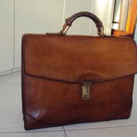 Borsa documenti in puro cuoio
