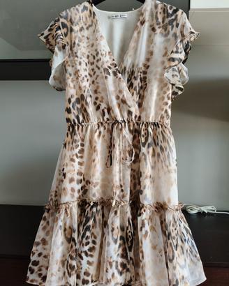 vestito leopardato 