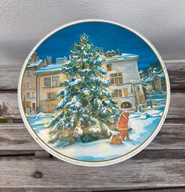 Scatola in latta del panettone Perugina vintage