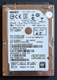 Hard Disk 2.5'' 7200rpm 750GB 1000GB 1TB