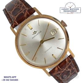 MOVADO Sub-Sea Kingmatic Date silvel gold 1960