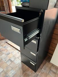 Schedario metallo per ufficio