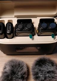 Microfono da clip wireless