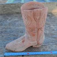 Cowboy stivale terracotta Vaso