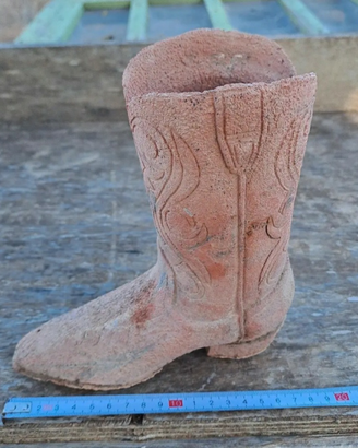 Cowboy stivale terracotta Vaso
