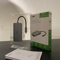 D-Link Hub USB-C 8-in-1 (HDMI 4K, Ethernet, SD)