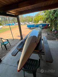 Kayak con pagaia