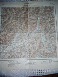 Mappa IGM Belluno 1928