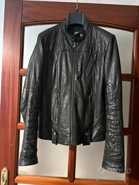 Giubbino donna in pelle