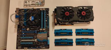 BUNDLE MOBO P8Z77-V LE PLUS+SCHEDA VIDEO+RAM