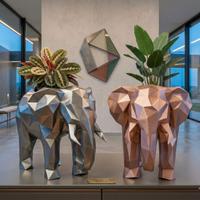 Porta Vaso  elefante 17 cm