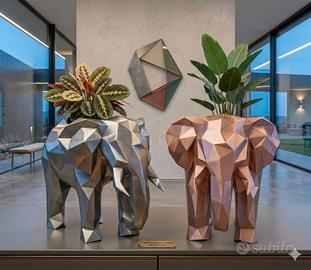 Porta Vaso  elefante 17 cm