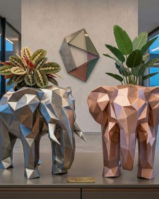 Porta Vaso  elefante 17 cm