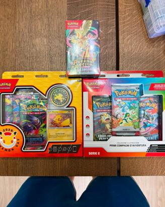 Lotto Pokémon Ascesa Eroica + serie 2 + 30 anniver