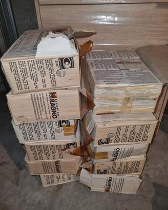 11 Pacchi piastrelle vintage  ceramiche RAGNO