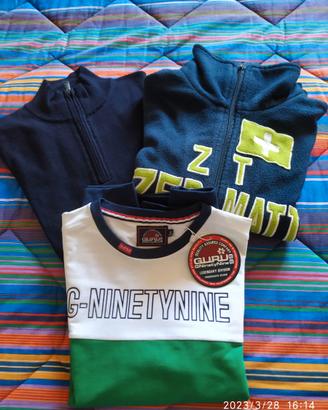 ART. 65 - FELPA, MAGLIONE E MAGLIETTA