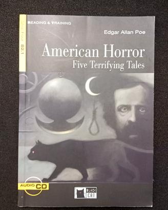 Libro Inglese - American Horror + CD audio