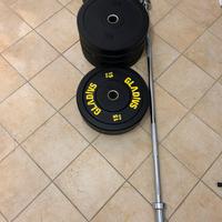 BILANCIERE + 110 KG Bumper