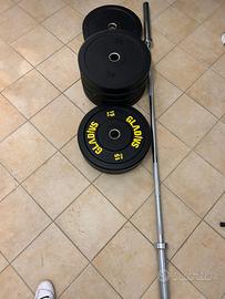 BILANCIERE + 110 KG Bumper