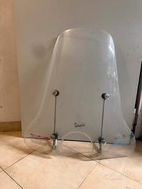 Parabrezza Alto Originale Vespa con Staffe e Attac