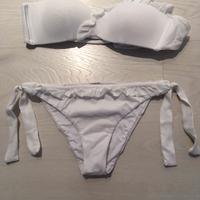 Costume a fascia bianco Calzedonia