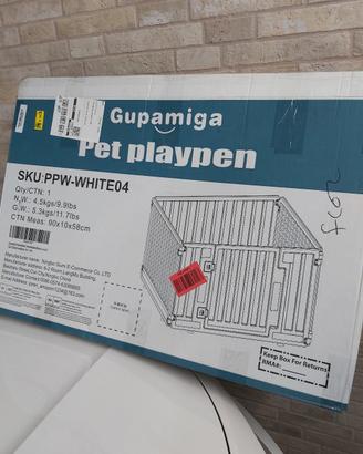 Box / gabbia pieghevole per cani cuccioli