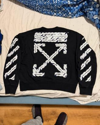 Off-White Felpa Cabin Baggage Tape ORIGINALE