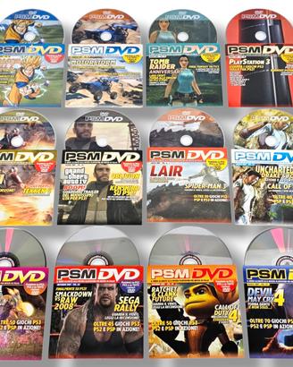 PSM PLAYSTATION MAGAZINE LOTTO DI 42 DVD