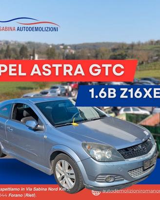 Opel astra 1.6 benzina motore z16xer