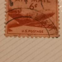 francobollo statunitense wing globe 1934