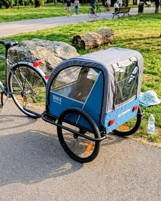 Carrello bambini bici B'Twin Bike Decathlon