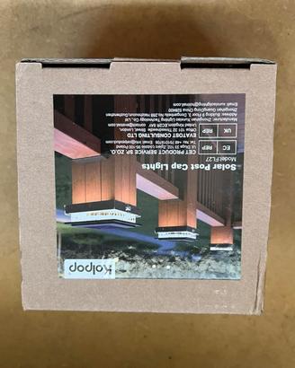 Luce solare giardino 3000K - IP65 - 2 Pezzi