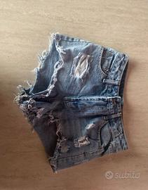 pantaloncini denim