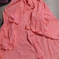 Maglia rosa estiva con dietro incrocio 