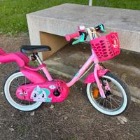 Bici bambina 14 pollici