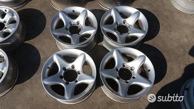 Cerchi In Lega Da 15" Per Opel Frontera 1998