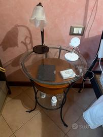 Liparini  i Letto in ferro battuto e comodini