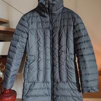 Giaccone piumino donna grigio antracite 