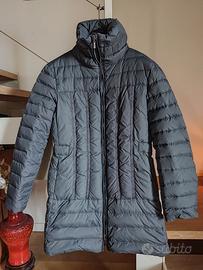 Giaccone piumino donna grigio antracite 