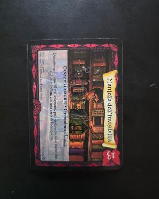 carta mantello della invisibilita